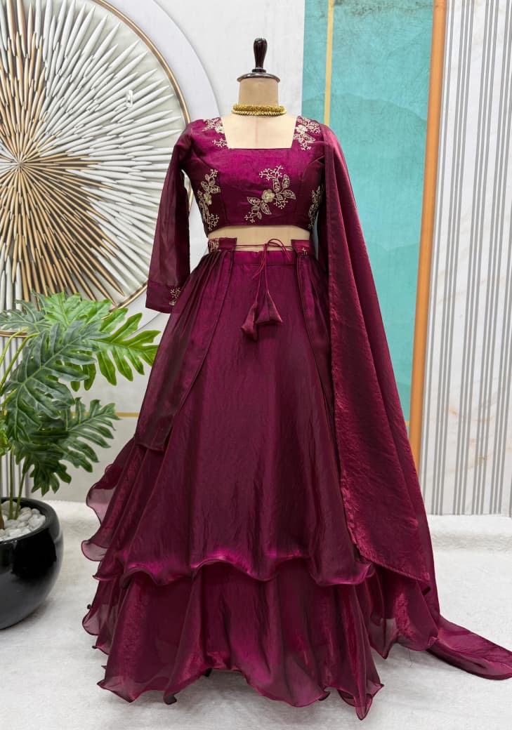 3 in 1 style lehenga