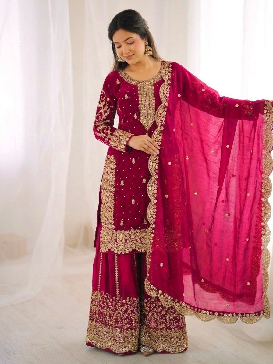 Bright pink
