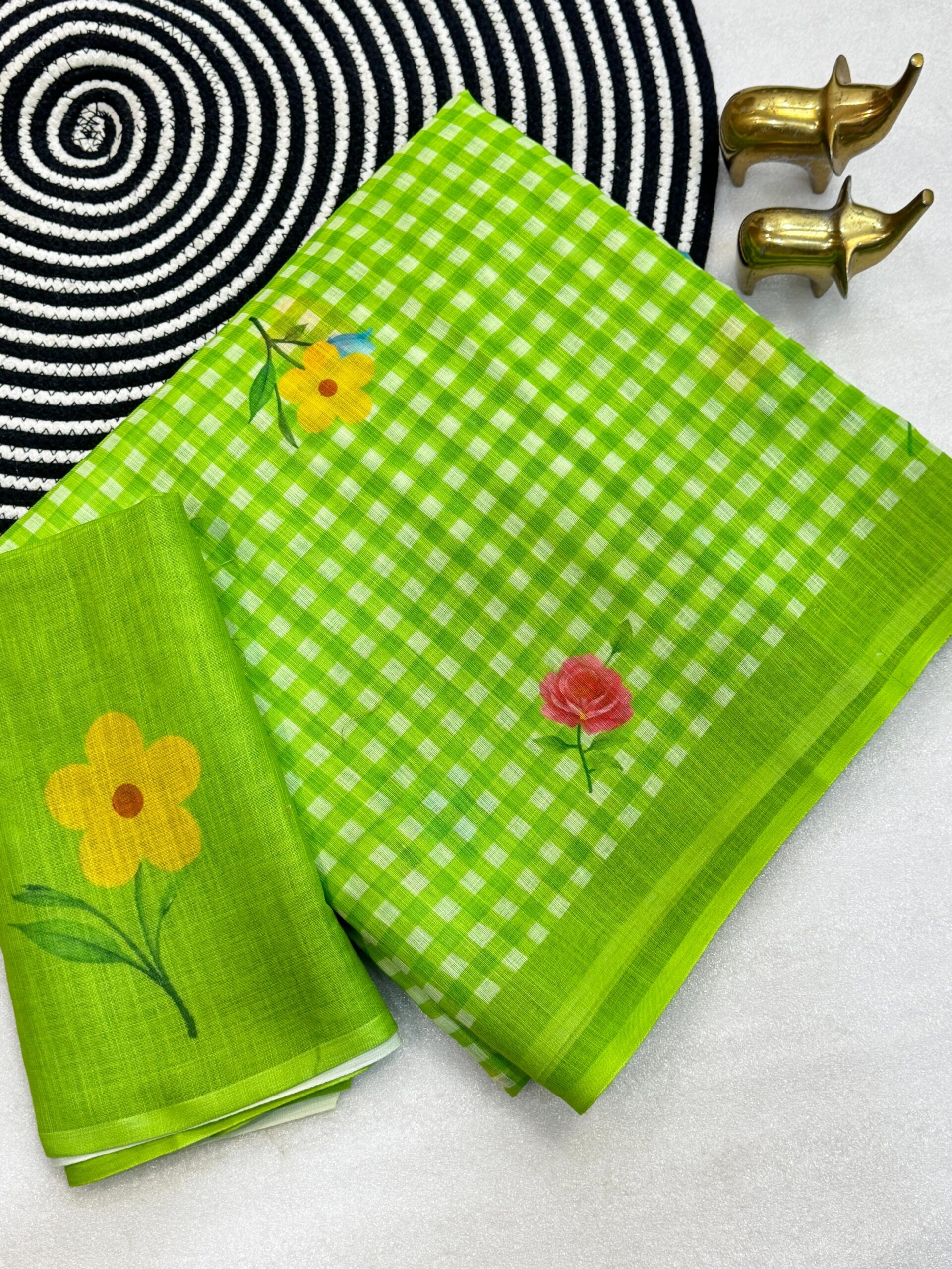 Janu Saree (Linen Cotton)