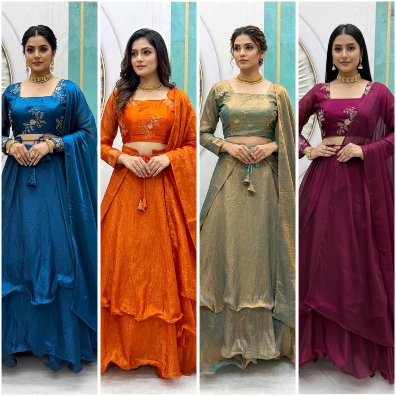 3 in 1 style lehenga