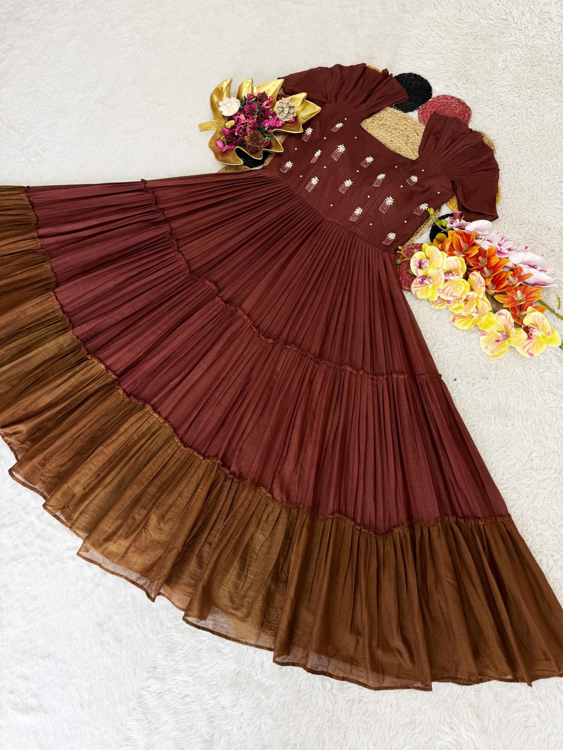 Coffee gown