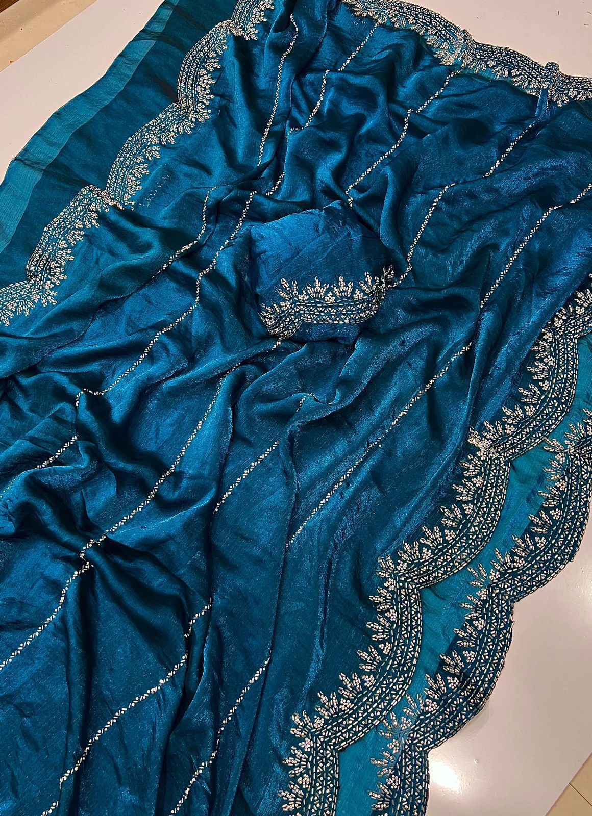 Peacock blue