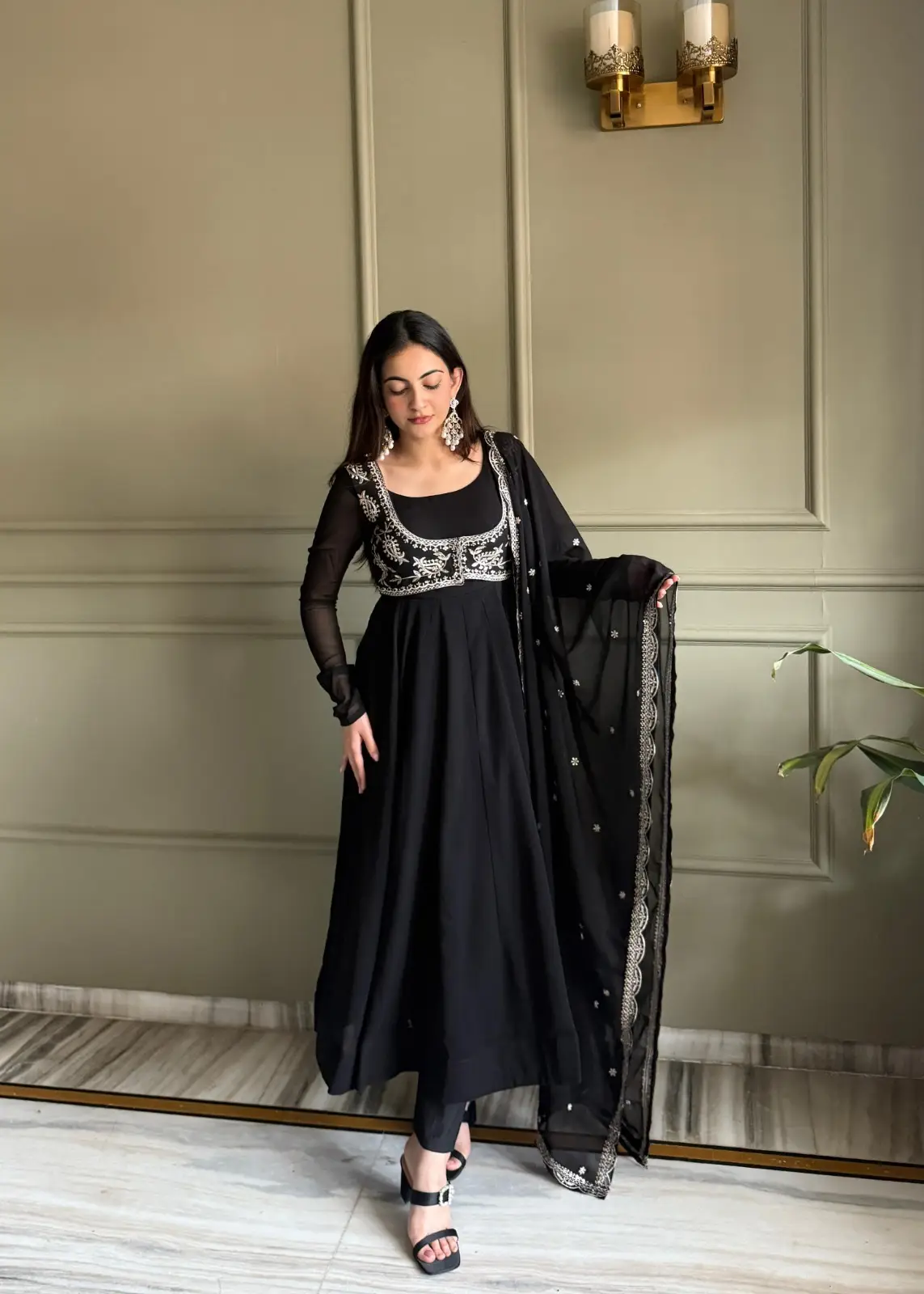 Black Anarkali