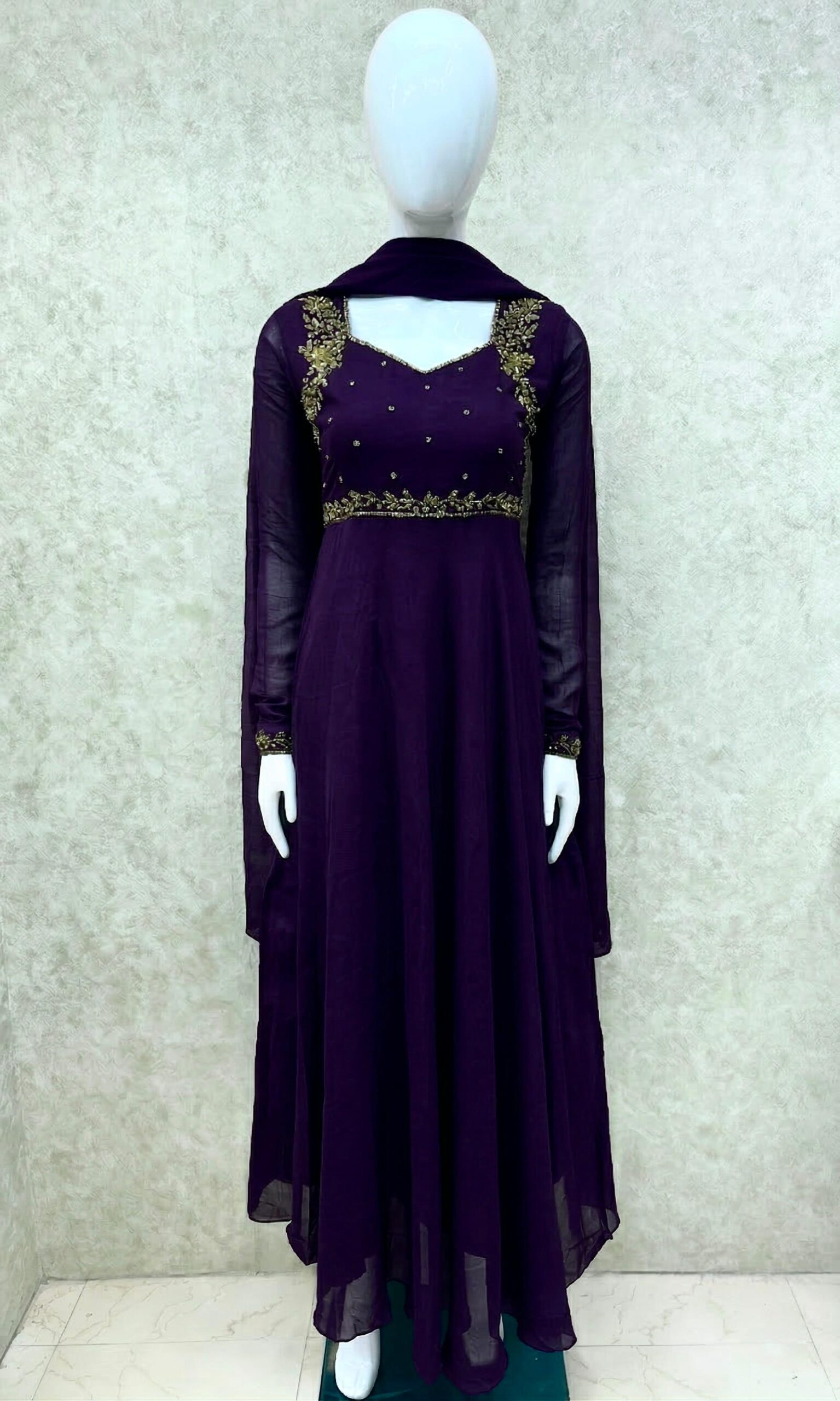 Jo Anarkali (Gown and dupatta) - Image 4