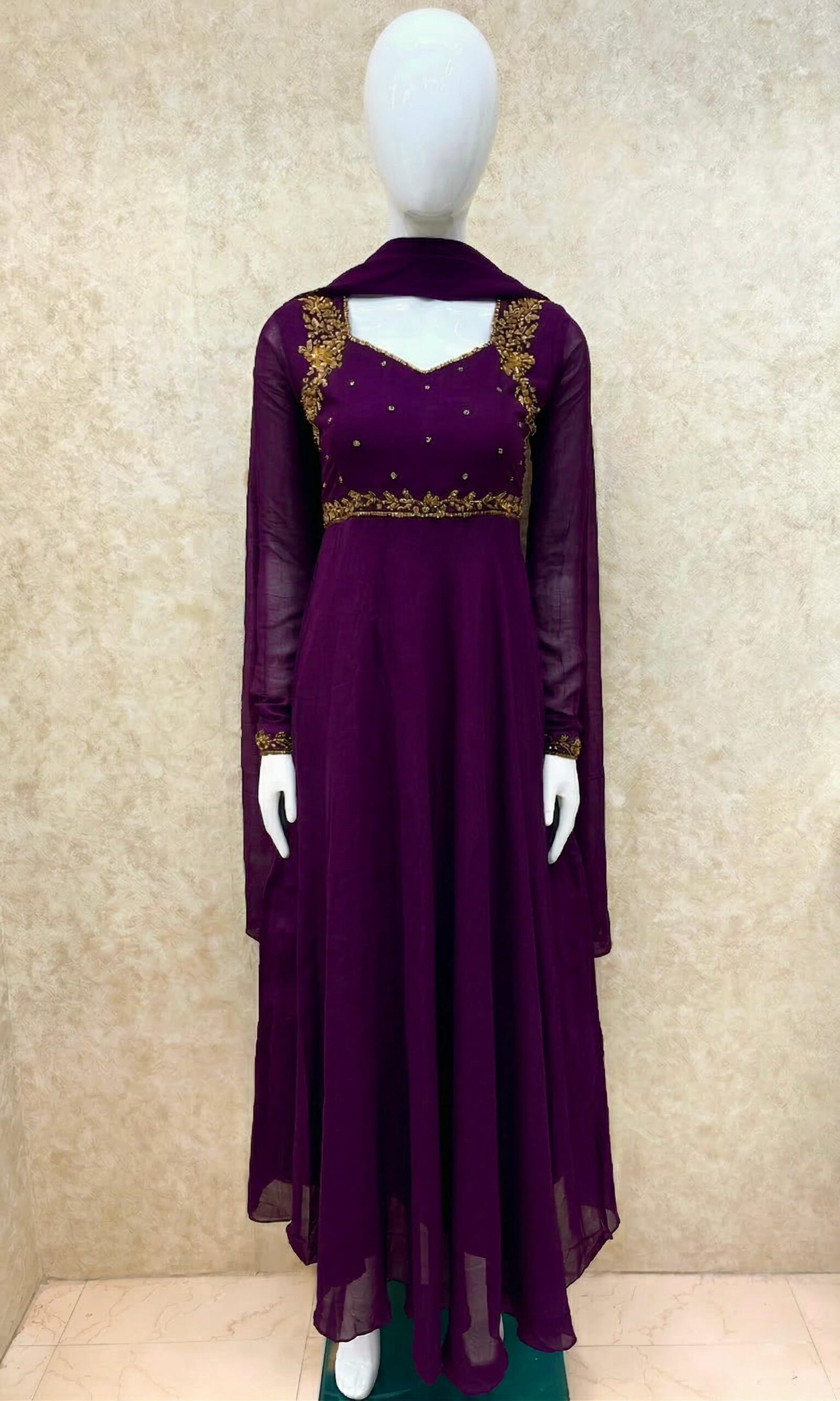 Jo Anarkali (Gown and dupatta) - Image 9