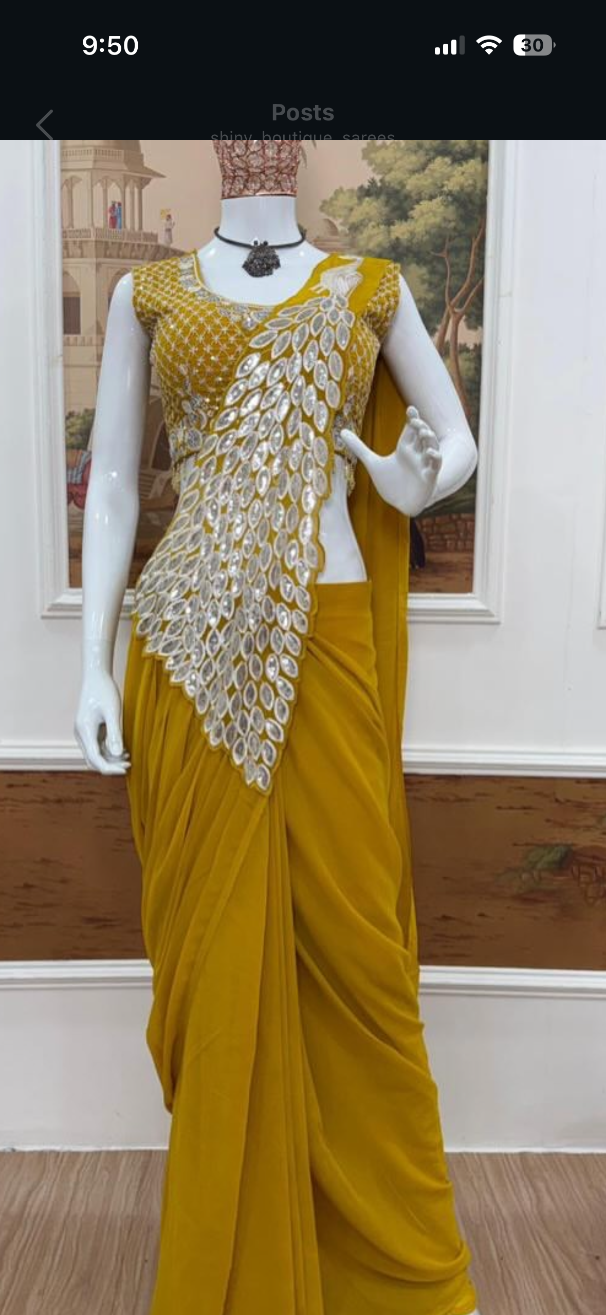 1 minute saree
