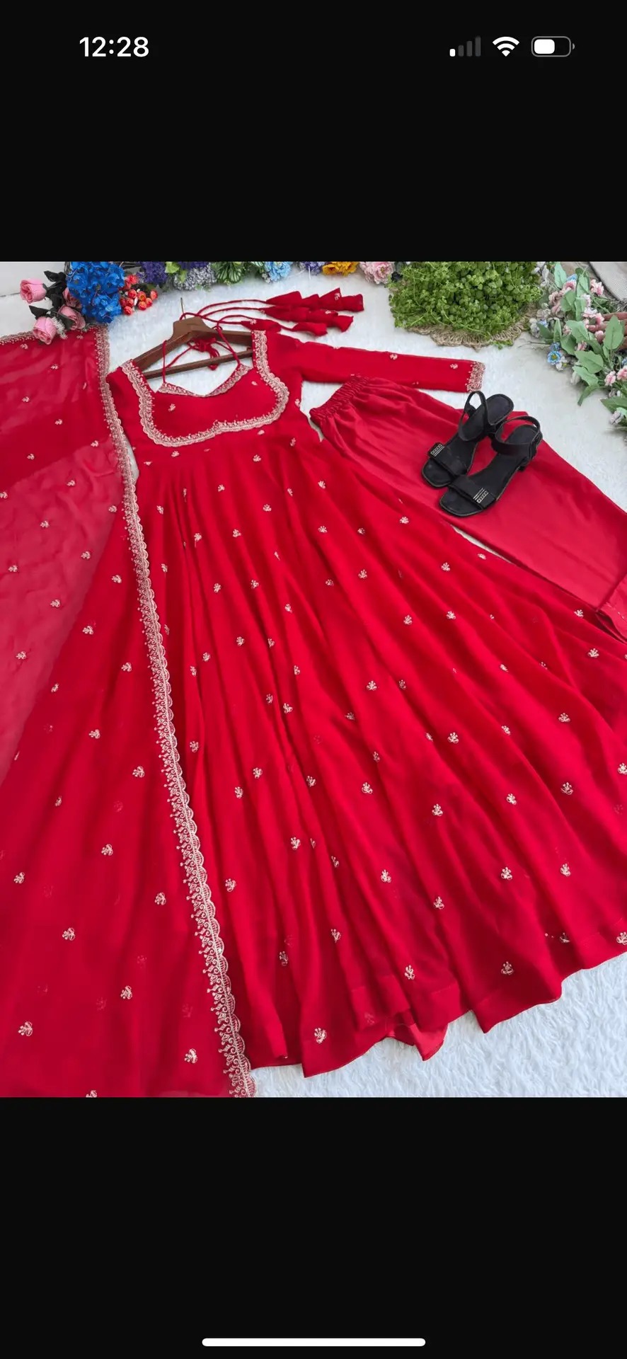 Trend neck Anarkali