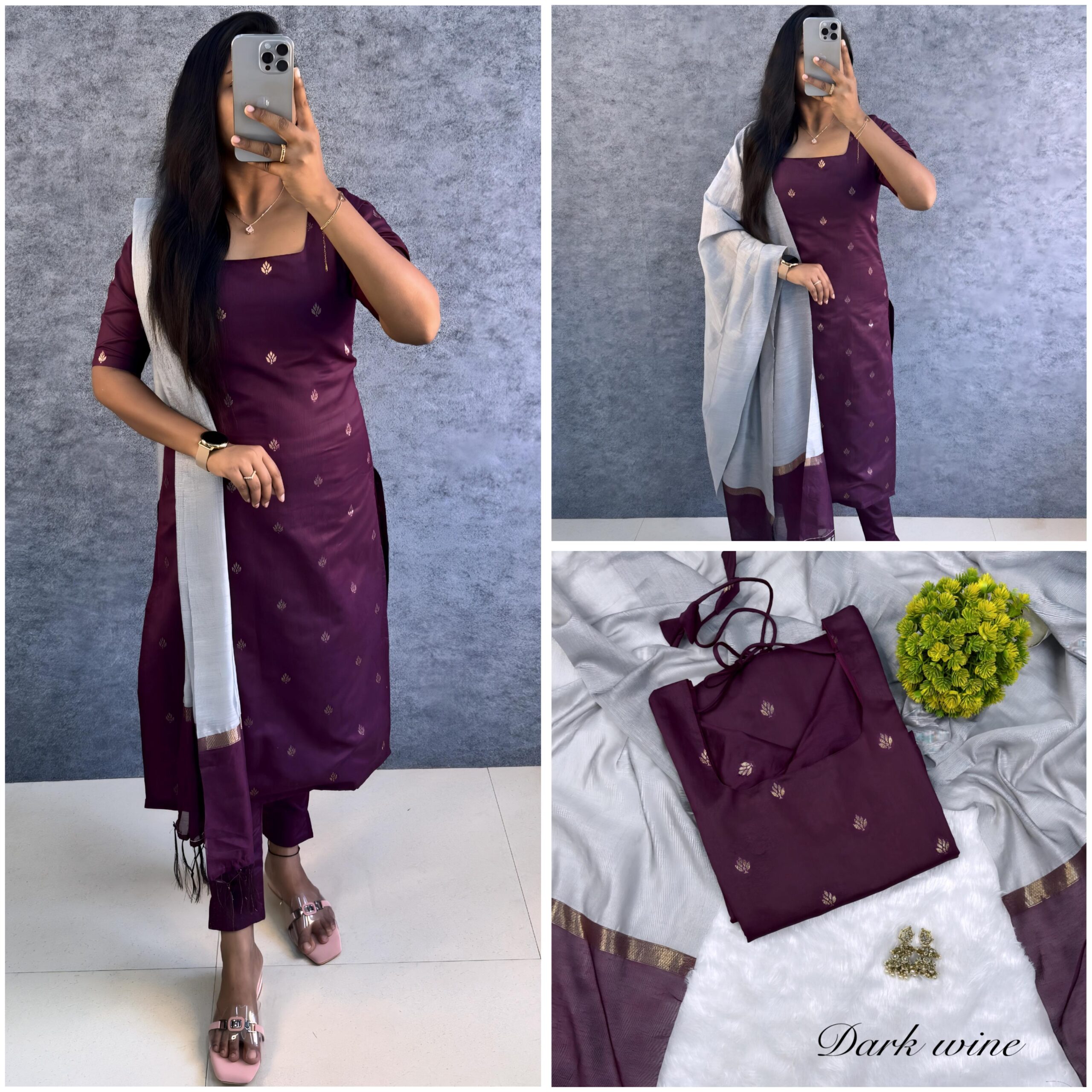 3 piece set kurti - Image 3