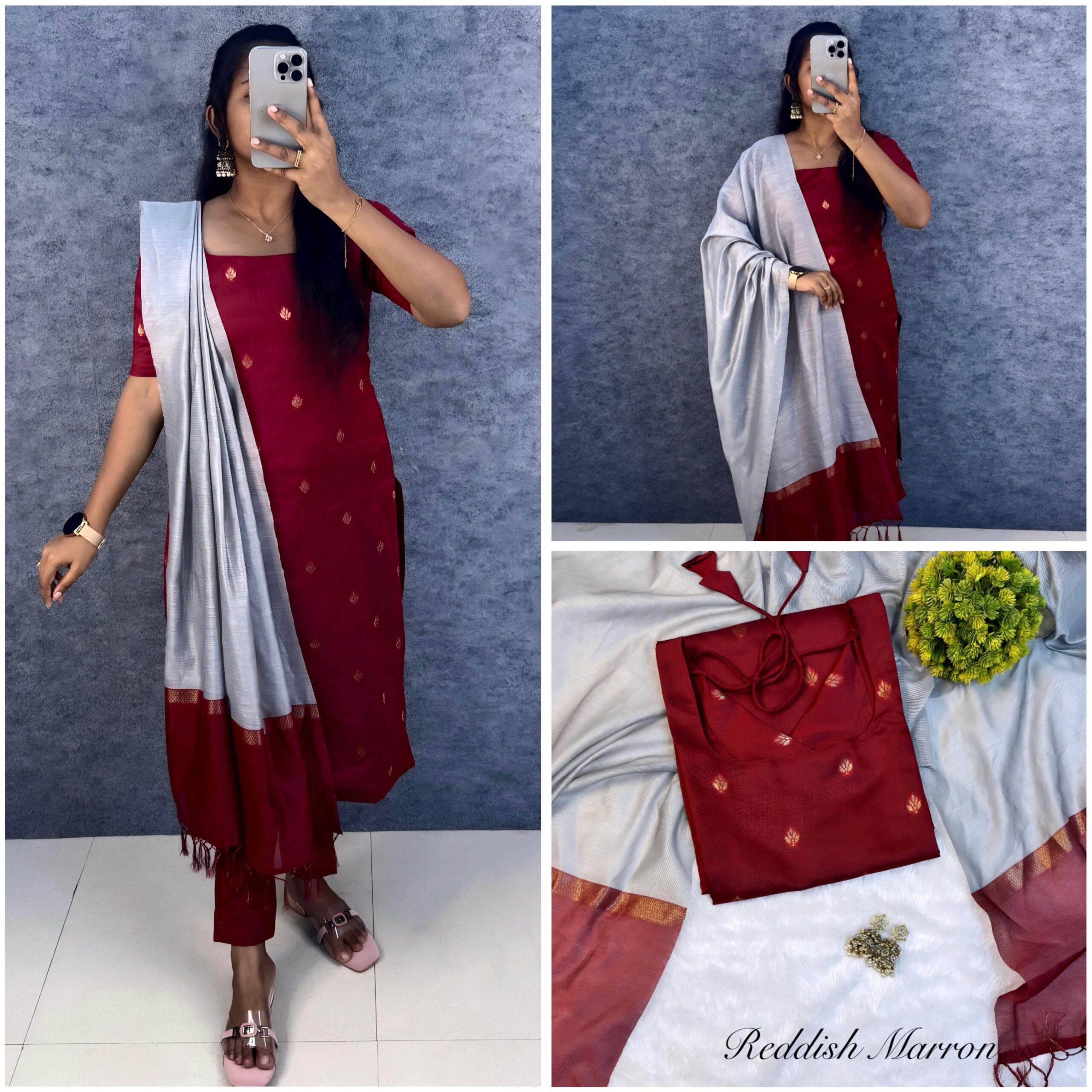 3 piece set kurti
