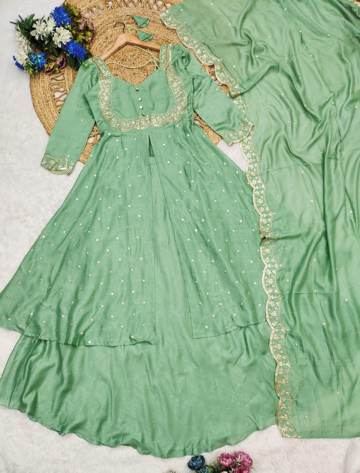 Pistachio green