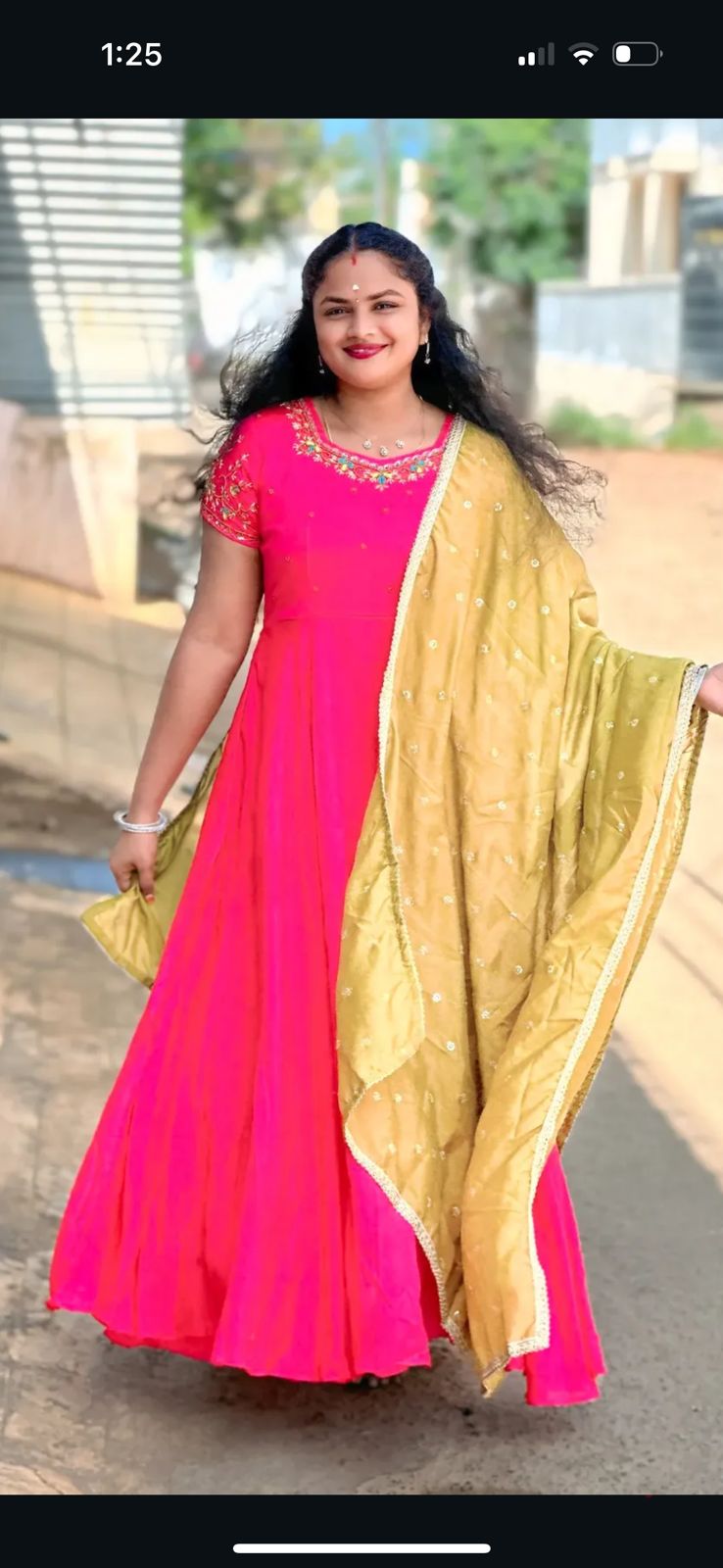 Hand work maxi