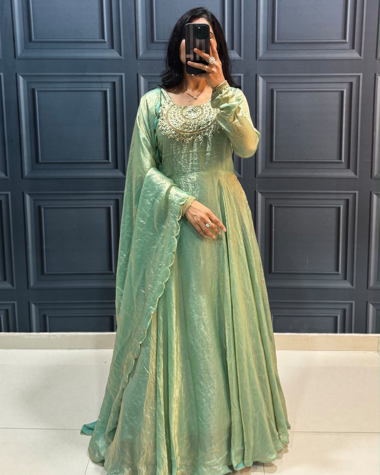 Fendy Silk gown
