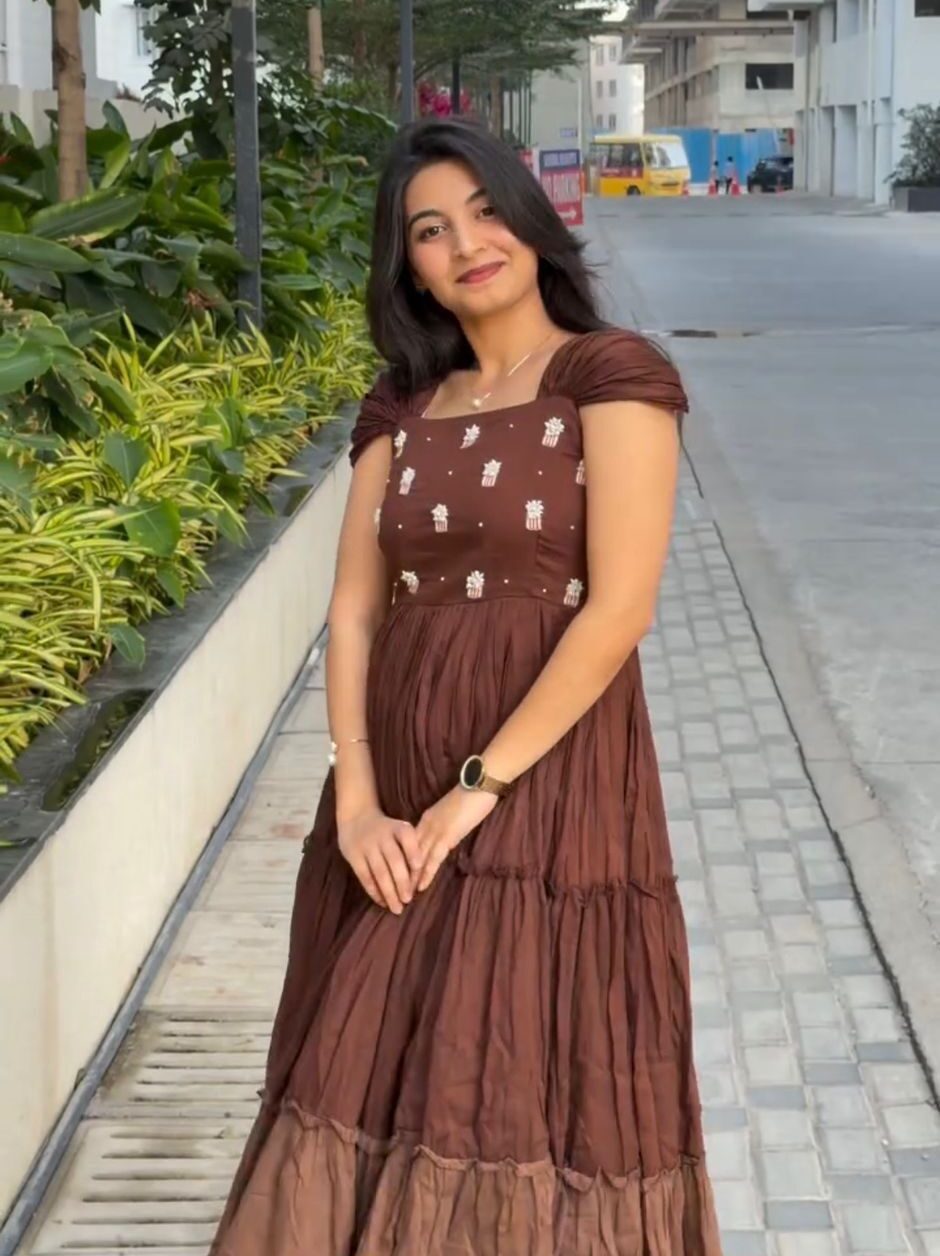 Coffee gown