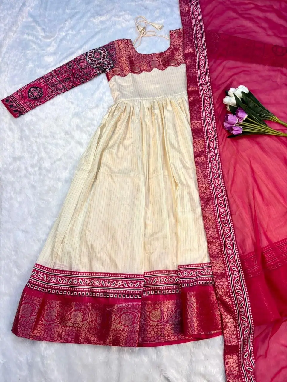 Dola silk Gown
