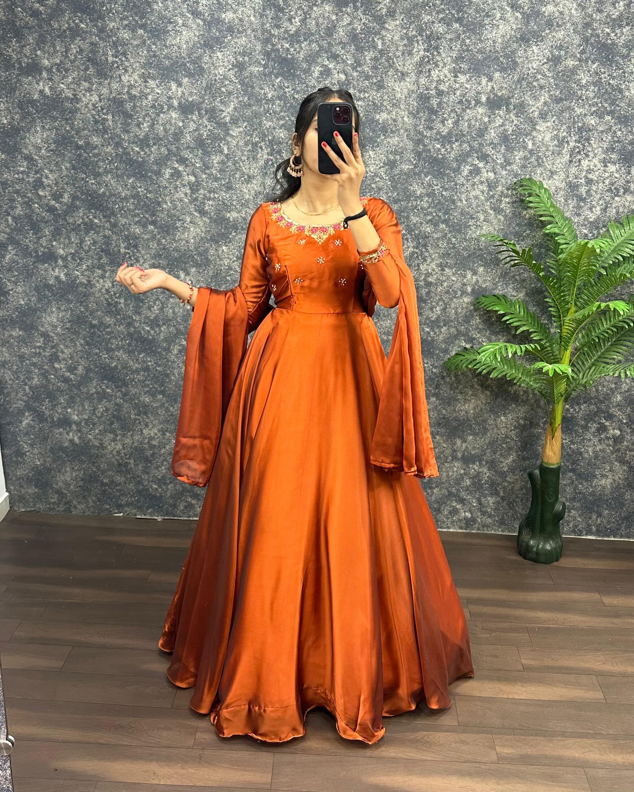 Rustic orange