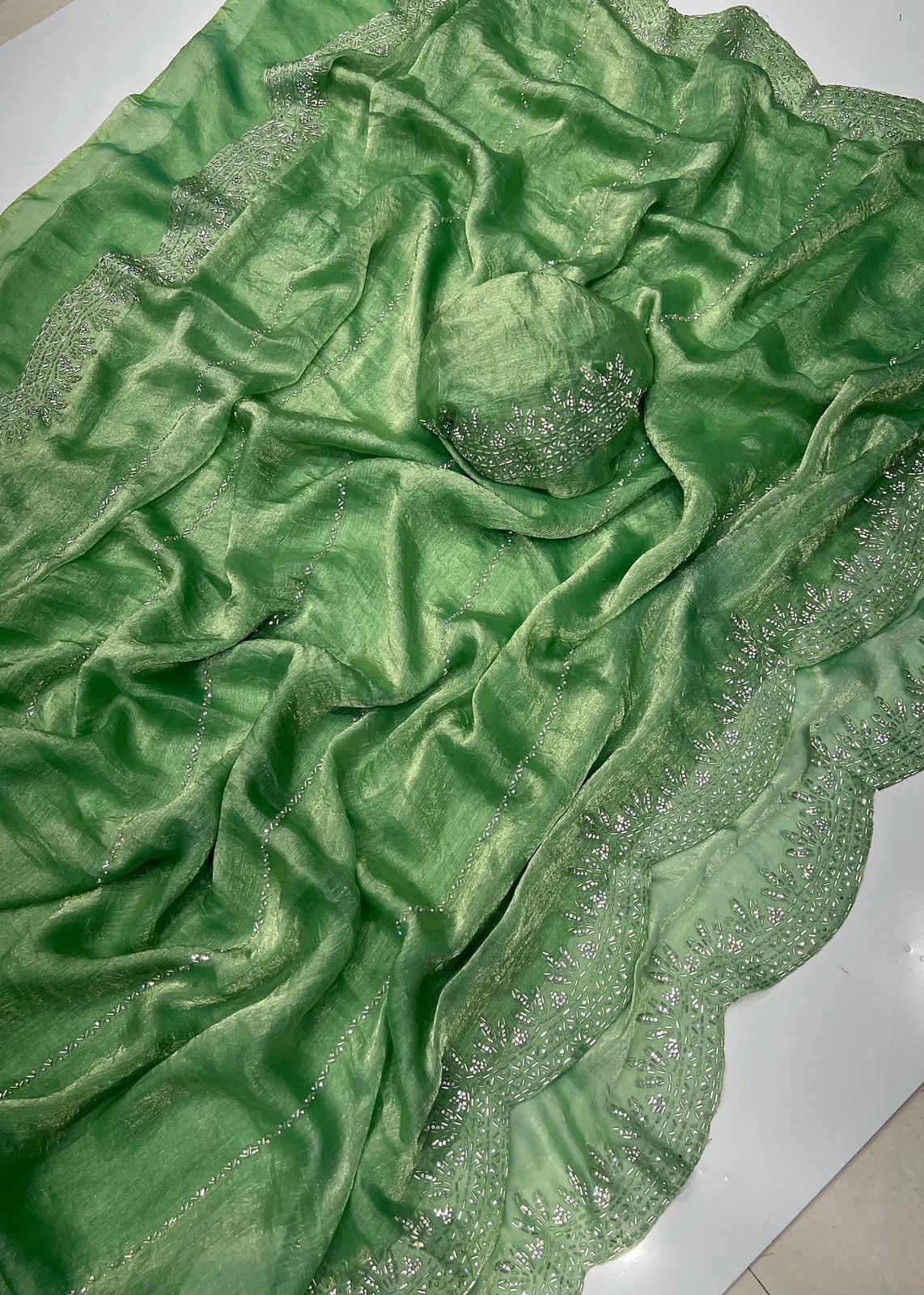Pistachio green
