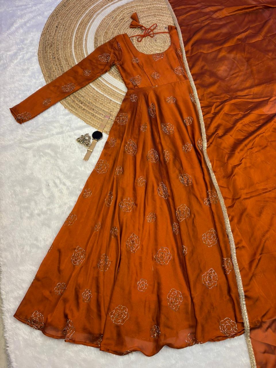 Rustic orange