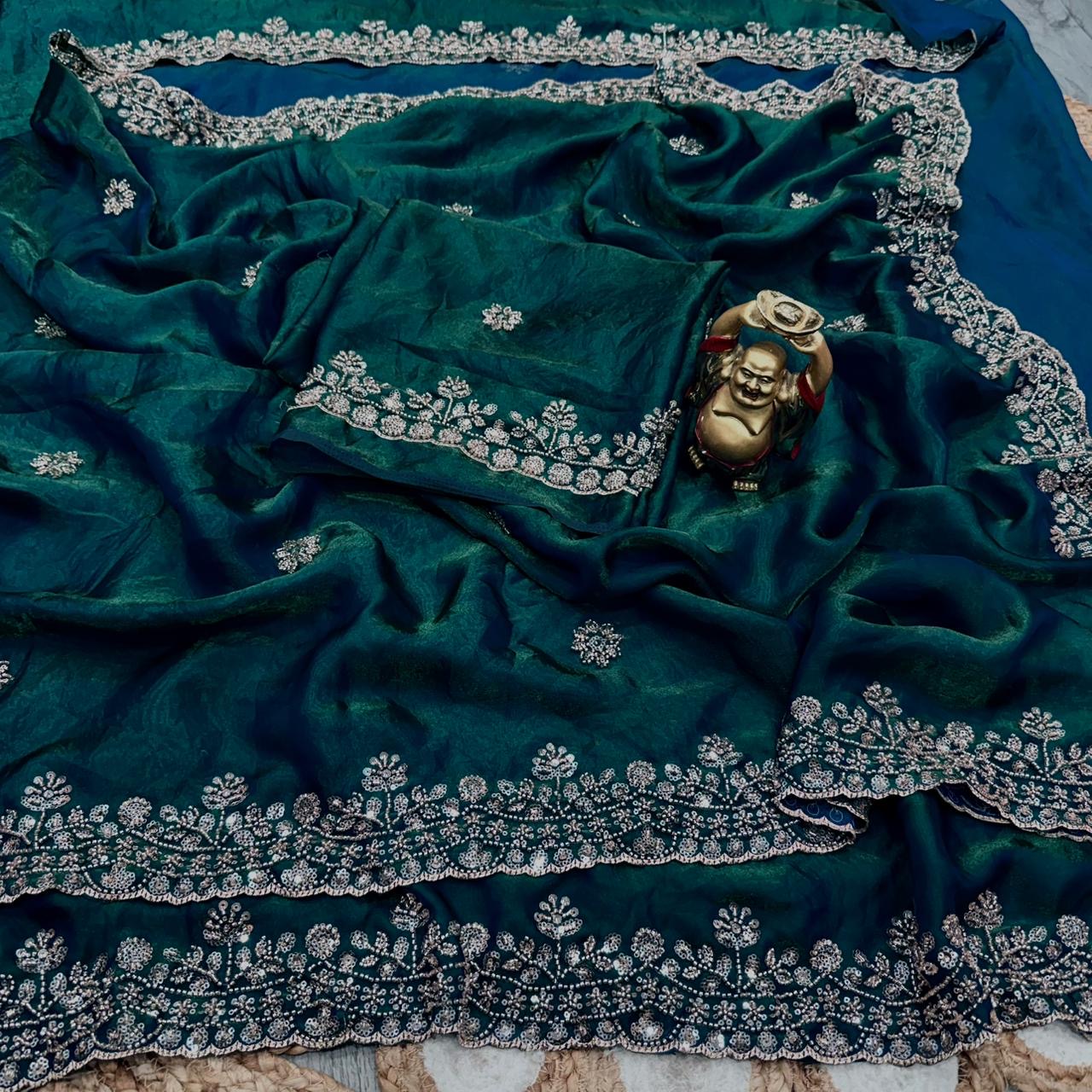 Peacock saree