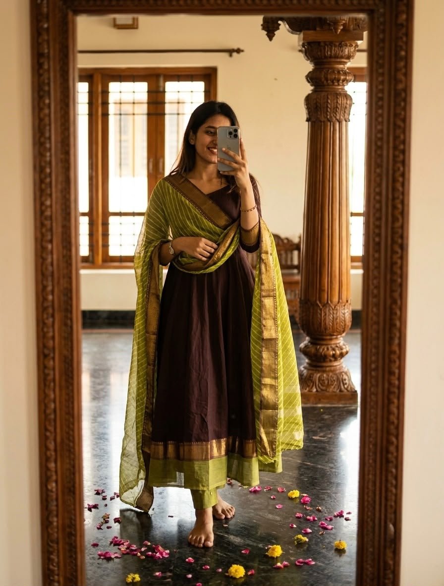 Agal Anarkali Set - Image 4