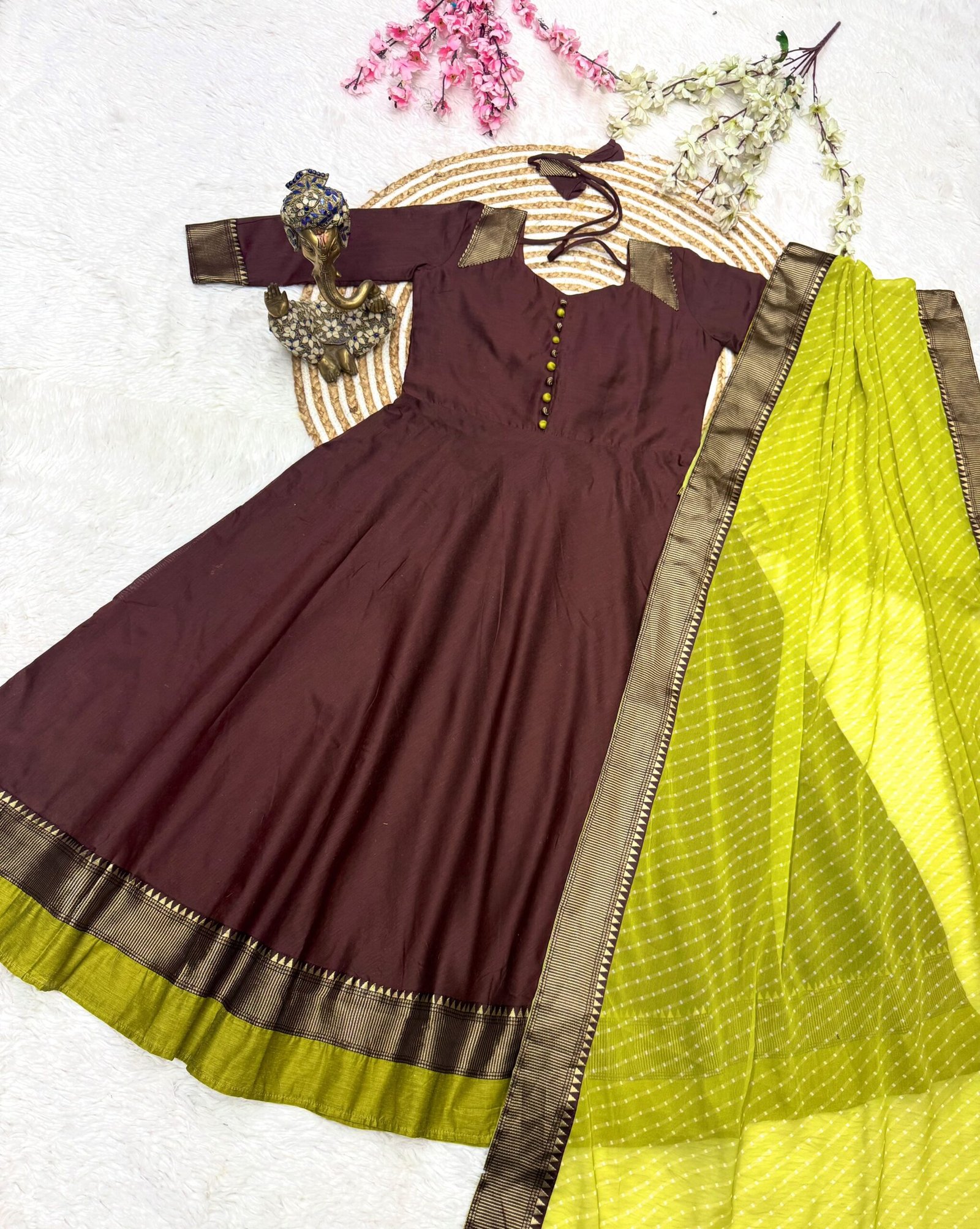Agal Anarkali Set