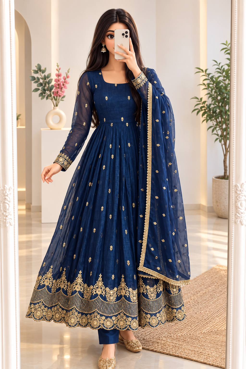 Ayal Anarkali Gown
